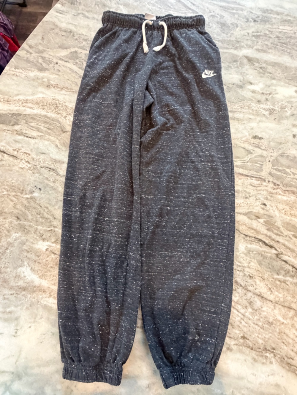 Nike Charcoal Gray Heather Jogger Sweatpants Women’s XS Athletic Lounge Pants